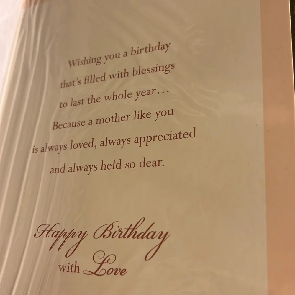 Mother’s Day cards in plastic. By special thoughts new. Lot of cards b/day card
